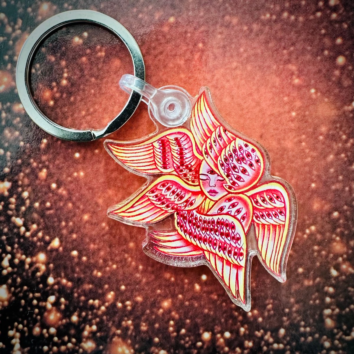 【匿名発送】WATWING Seraphim Acrylic Keychain Seraphim keychain | FERMINA ESOTERICA