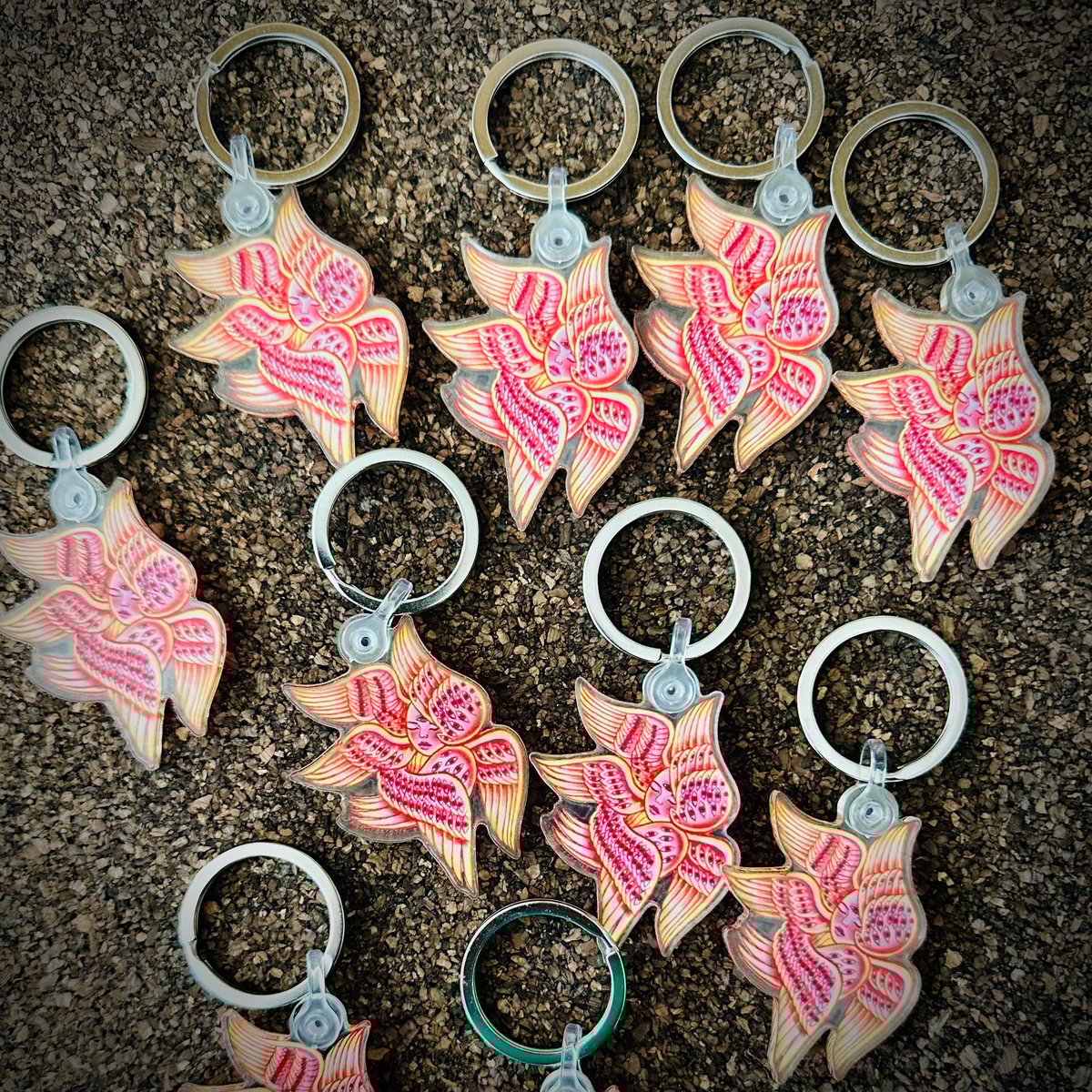 【匿名発送】WATWING Seraphim Acrylic Keychain Seraphim keychain | FERMINA ESOTERICA
