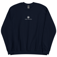 Embroidered Minimalistic Logo Crewneck