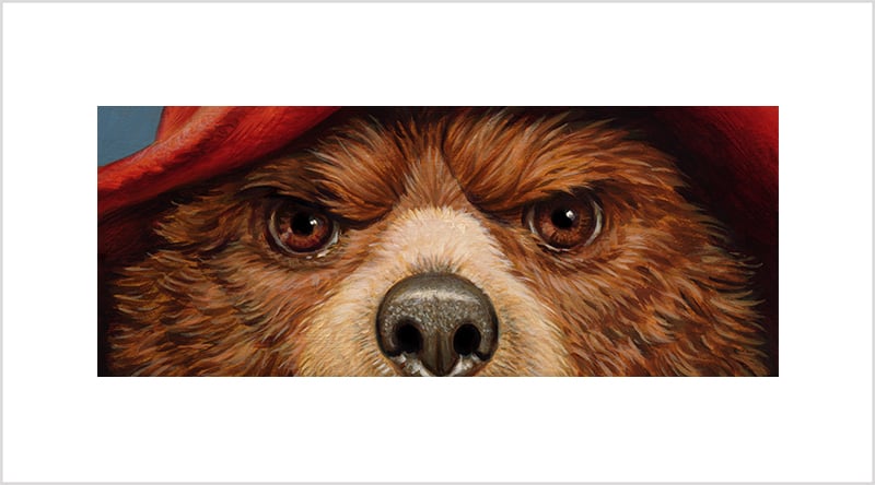 "Hard Stare" - 9" x 5"  limited edition gicleé