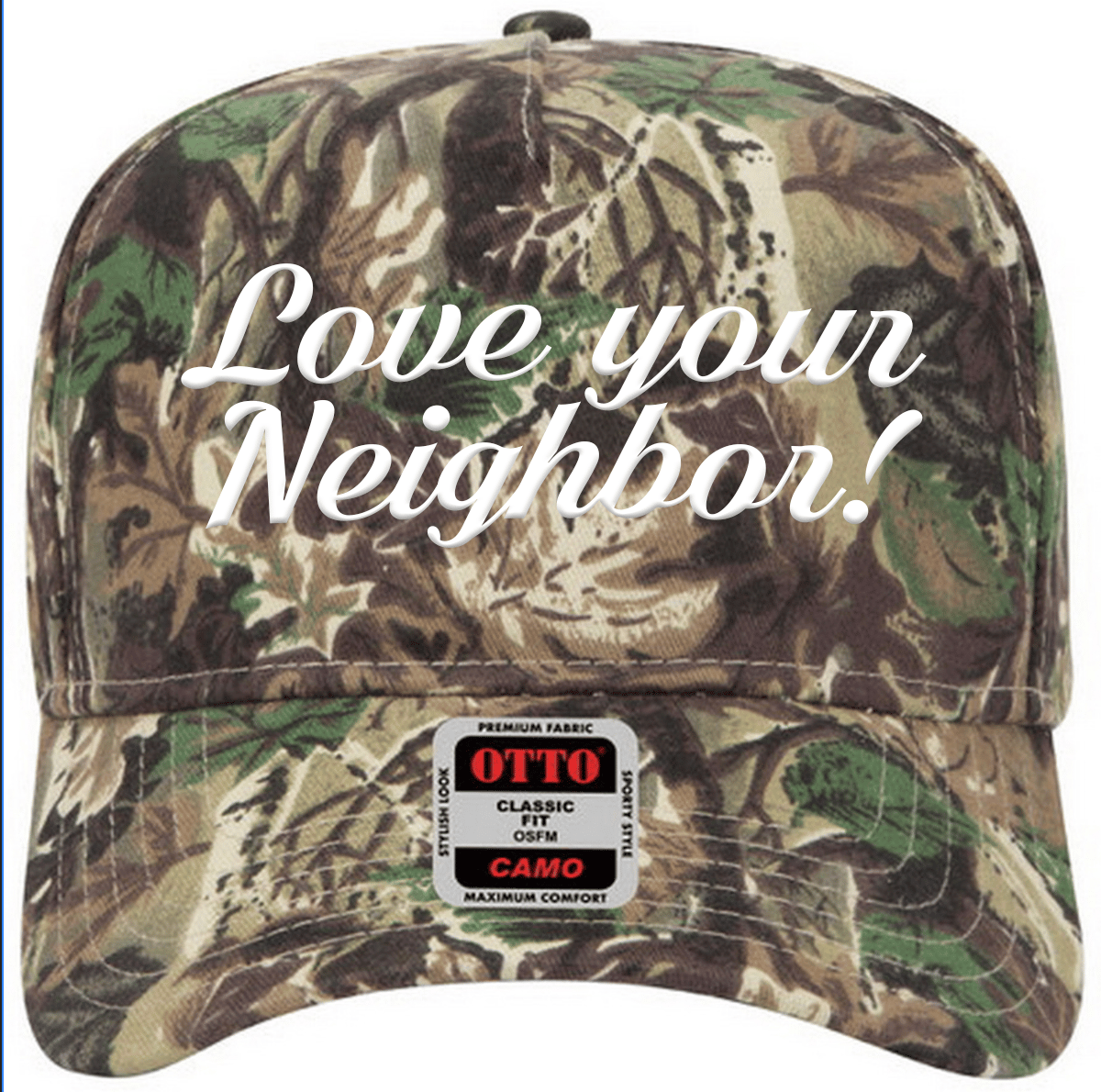 Image of CAMO/WHITE HAT 