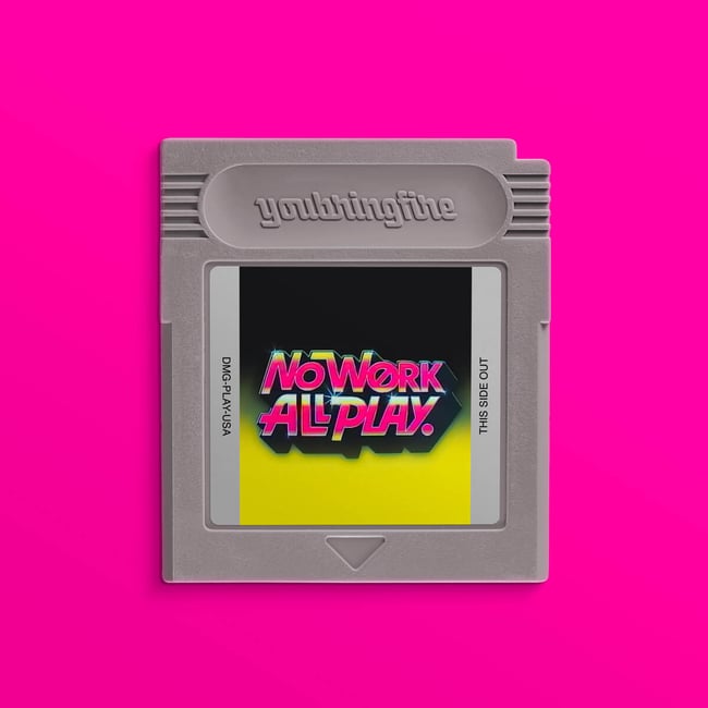Gameboy Cartridge Mockup