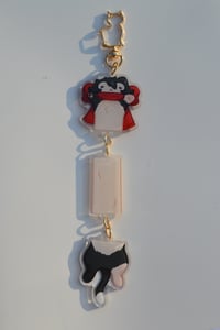 Image 1 of Dungeon Meshi Izutsumi Long Cat Acrylic Keychain