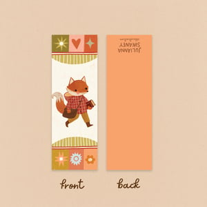 Image of Bookish Fox Bookmark