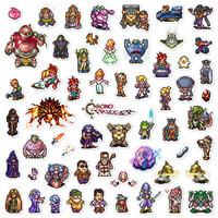 Image 2 of Chrono Trigger Sticker/Magnet Sets