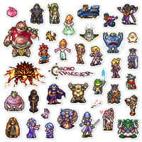 Image 1 of Chrono Trigger Sticker/Magnet Sets