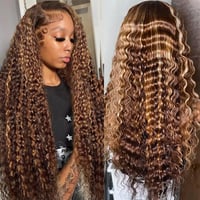 HONEY BLONDE DEEP WAVE