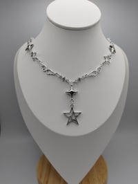 Image 6 of Silver y2k Rockstar Necklace