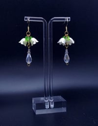 Image 3 of Dainty Floral Elf Fairy Earrings