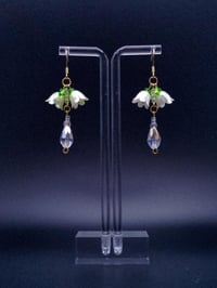 Image 5 of Dainty Floral Elf Fairy Earrings