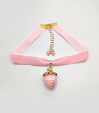 Image 3 of Pastel Pink Strawberry Choker