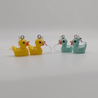 Image 1 of Cute Duck Earrings