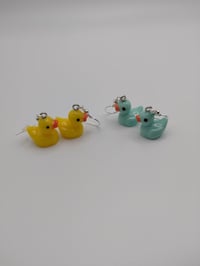 Image 3 of Cute Duck Earrings