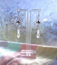 Image 2 of Celestial Crystal Stardrop Earrings