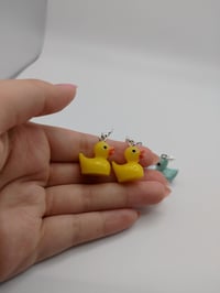 Image 5 of Cute Duck Earrings