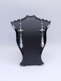 Image 1 of Celestial Crystal Stardrop Earrings