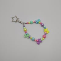 Image 2 of Pastel Rainbow Pony Keychain