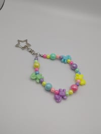 Image 4 of Pastel Rainbow Pony Keychain