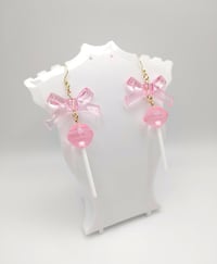 Image 1 of Pink Lollipop Decora Earrings