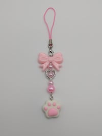 Image 2 of Kawaii Cat Paw Keychain