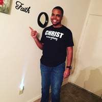 “CHRIST” Signature Black Tee