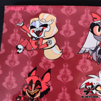 Image 2 of Hazbin Hotel Sticker Sheet