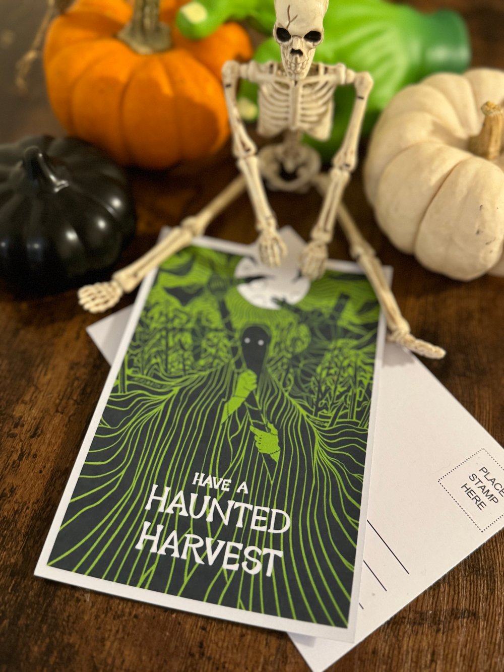 Halloween Postcards + Packs (multiple designs)!