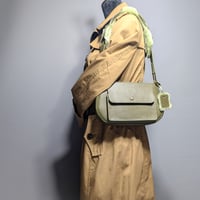 Image 4 of MOLLY MINI CARGO - BRONZE W/ SHEARLING STRAP WRAP