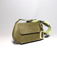 Image 2 of MOLLY MINI CARGO - BRONZE W/ SHEARLING STRAP WRAP