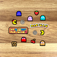 Image 2 of Pac-Man & Ms. Pac-Man Sticker/Magnet Sets