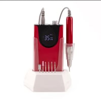 Image 1 of Red cordless nail drill