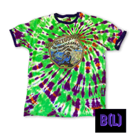 Image 5 of "Dr. Gizzgorge" KGLW Fan Art Tie Dye Shirt