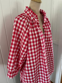 Image 2 of The Bea Top - Red Check