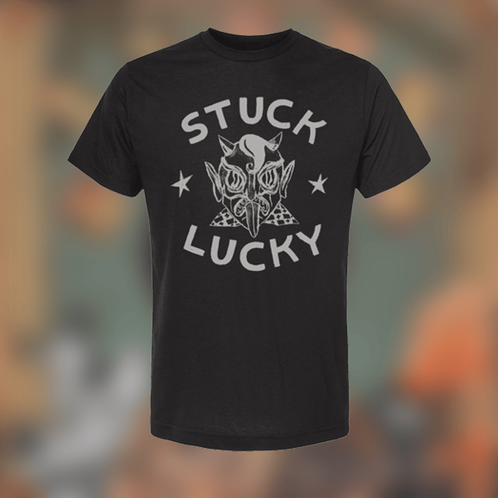 Stuck Lucky - Counting Curses (12" Vinyl + Shirt + Zine bundle)