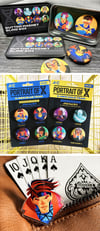 Portrait of X: Button Magnet Blind Box / Button Packs / Gambit Acrylic Pin