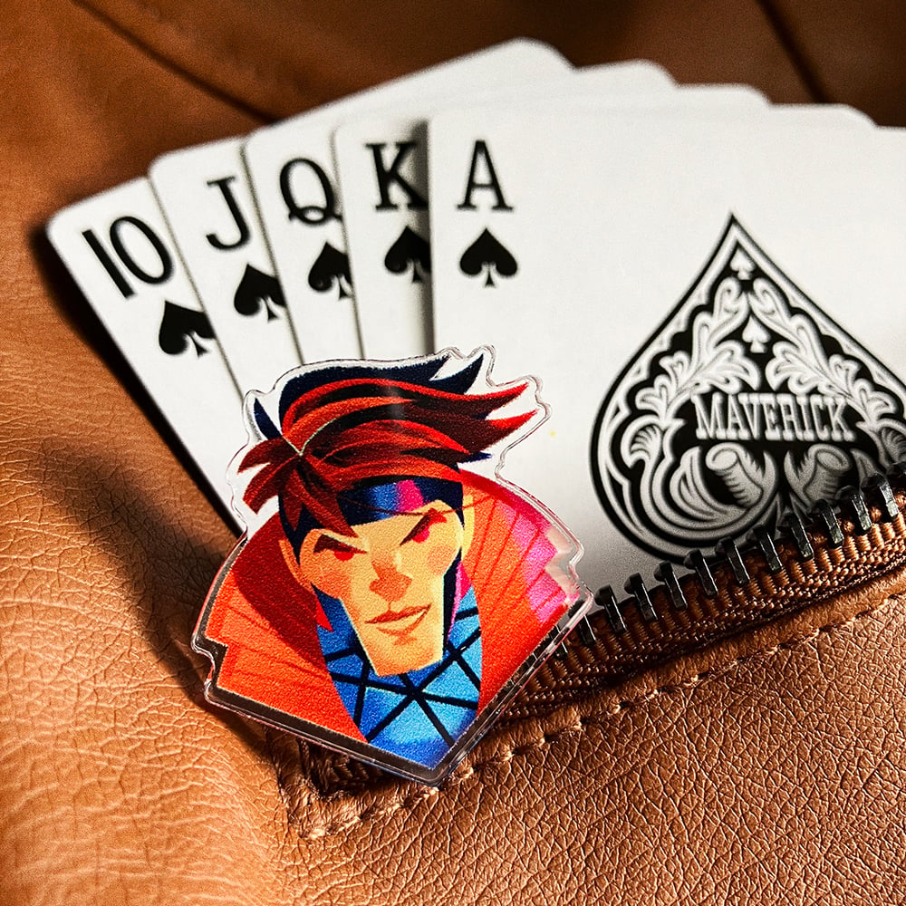 Portrait of X: Button Magnet Blind Box / Button Packs / Gambit Acrylic Pin