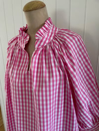 Image 3 of The Bea Top - Pink Check