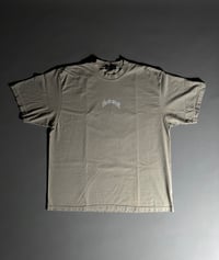 Image 1 of MINIMAL OVERSIZED TEE IN OATMEAL