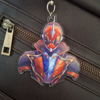 Image 3 of Heisei Kamen Rider Part 2 - Acrylic Keychain