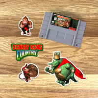 Image 2 of Donkey Kong Country Sticker Set (29 Pieces)