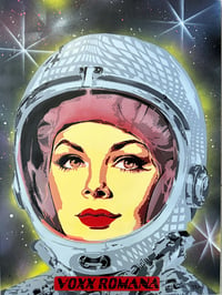 Image 1 of “Postcard from Mars” - 18x24 inch - Painting on Wood Panel V2