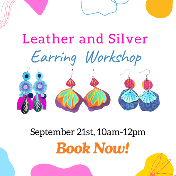 Image of Earring Workshop September 21st 10am