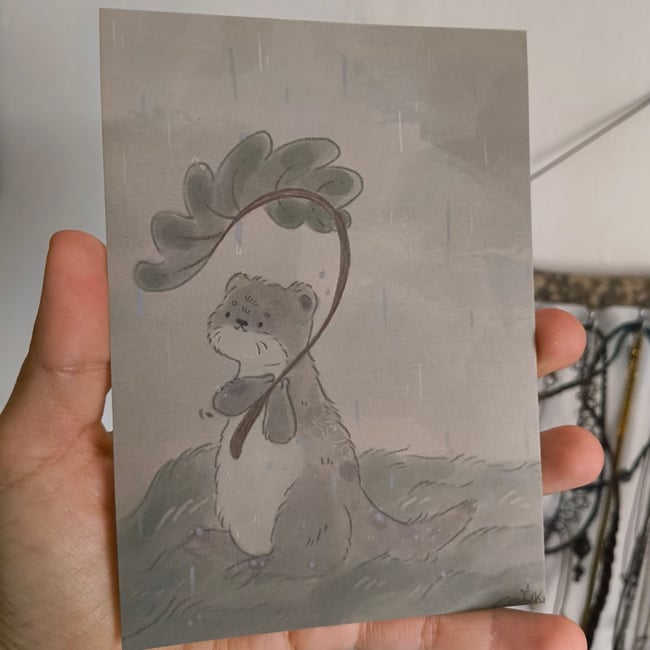 Carte de Charly la loutre 