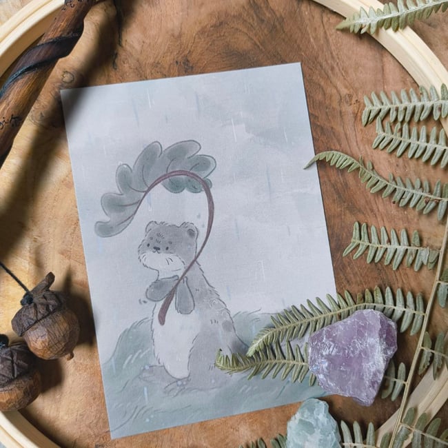 Carte de Charly la loutre 