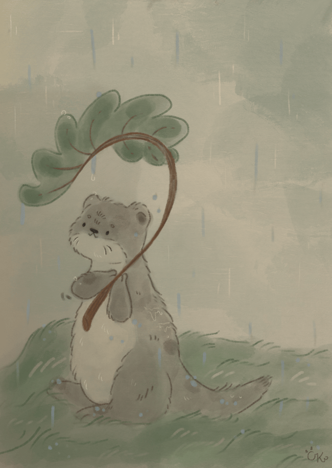 Carte de Charly la loutre 