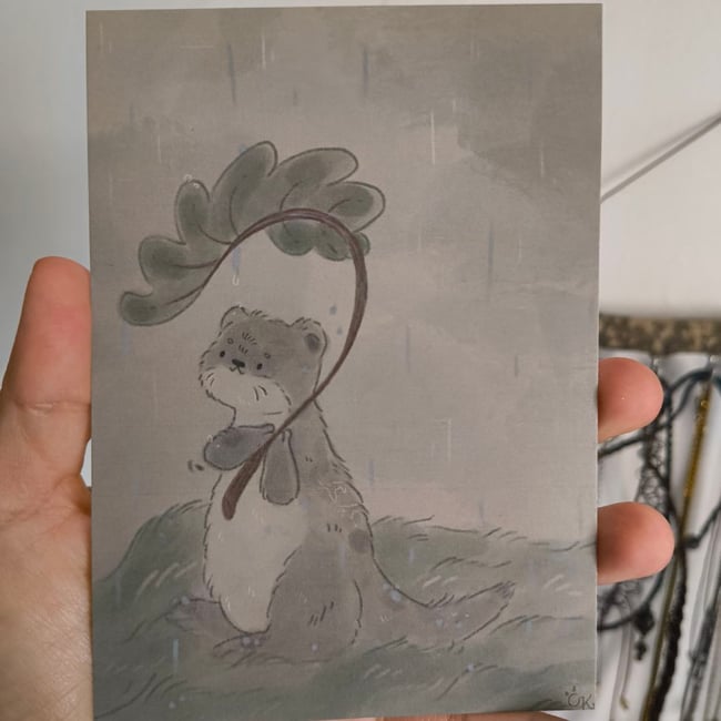 Carte de Charly la loutre 