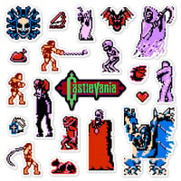 Castlevania Sticker/Magnet Sets