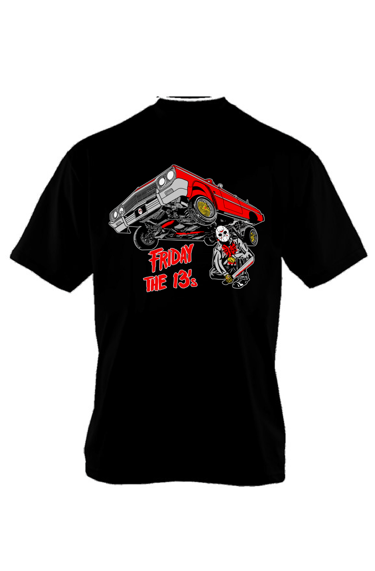 FRIDAY THE 13'S BLACK TEE