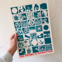 The Future is Unwritten a3 riso print