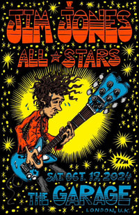 Jim Jones All Stars Ltd Edition LONDON Print